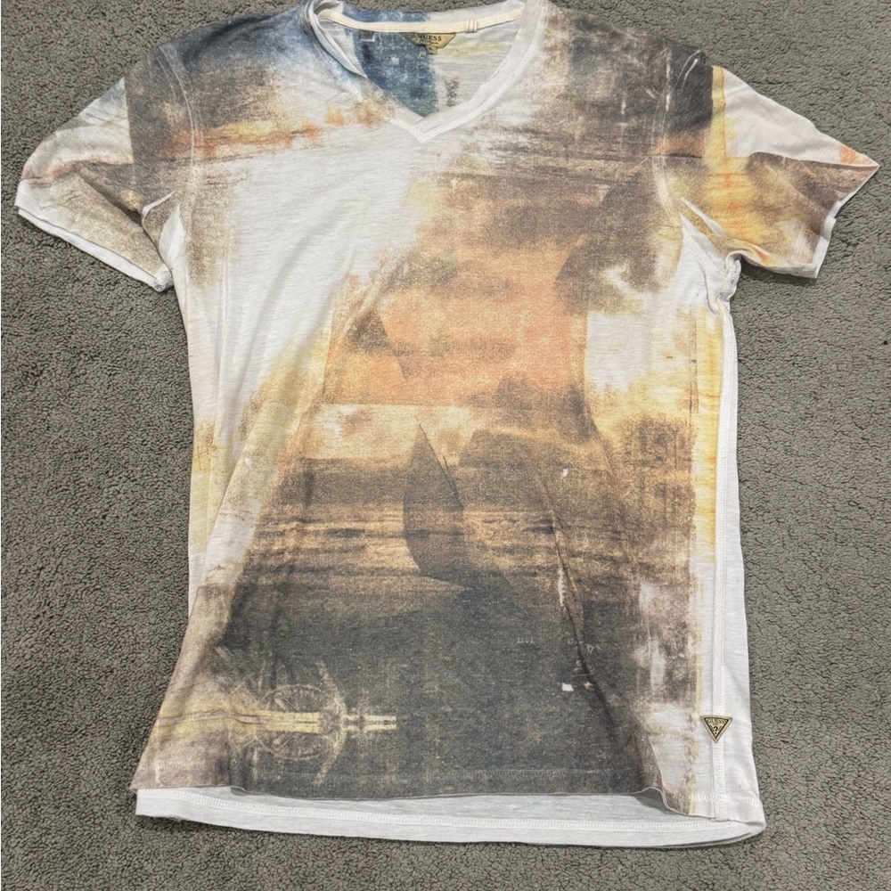 Guess Multicolor Artistic Tee
